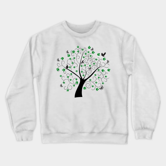 Tree Crewneck Sweatshirt by scdesigns